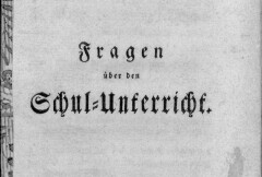 Zürcher Schulumfrage 1771/1772